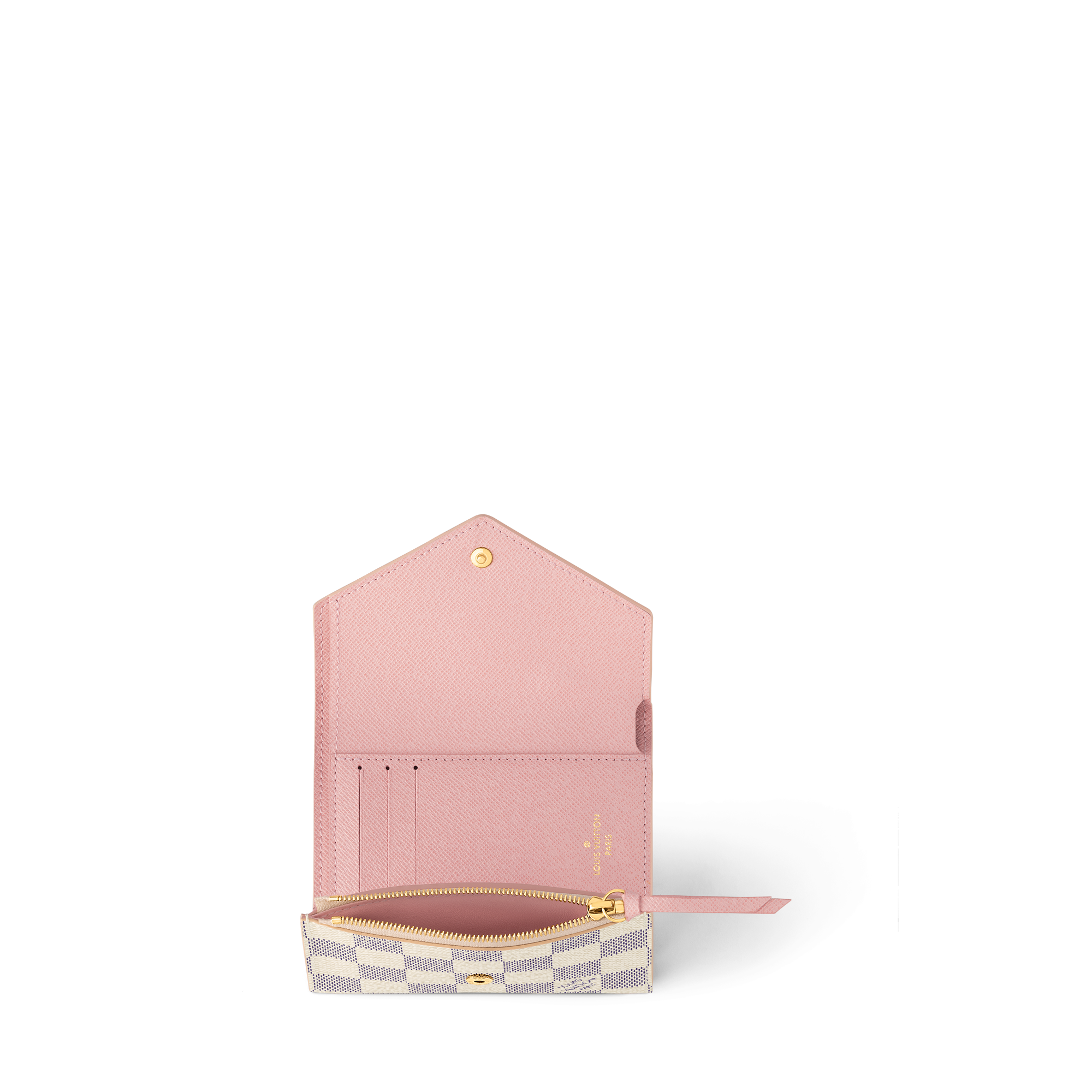 Victorine Wallet Damier Azur Canvas - Wallets and Small Leather